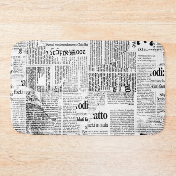 Item preview, newspaper print designed and sold by MIJAK.