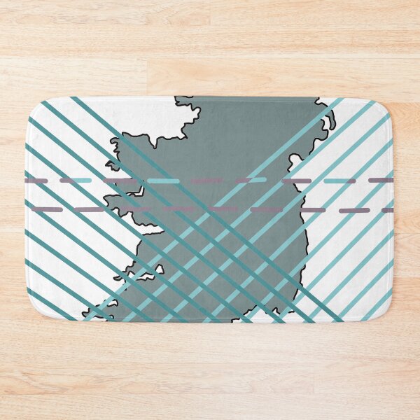 Item preview, Funny Irish rain in 3 direction - wet and windy conditions  designed and sold by Svetlana  Horvat.