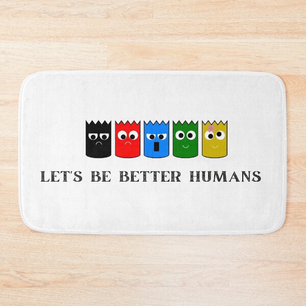 Item preview, 'Let's Be Better Humans' Illustration  designed and sold by deepakrode7.