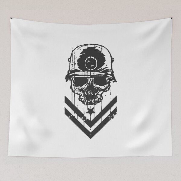 Item preview, military skull designed and sold by A2A  SHOP.