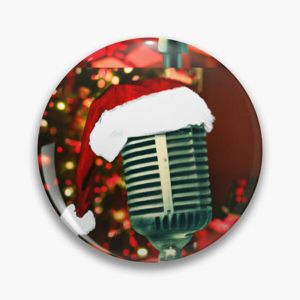 Item preview, Old microphone Christmas  designed and sold by fatbanana.