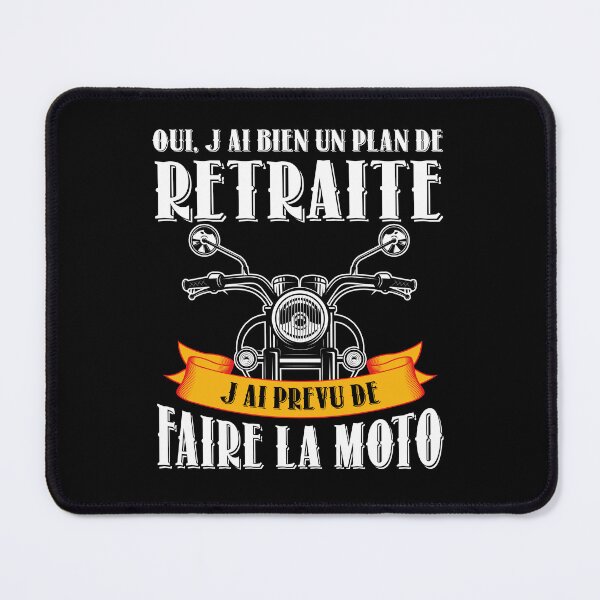 Item preview, Oui Jai Bie Un Plan De Retraite J ai Prevu De Faire La Moto designed and sold by Tatus Brinal.