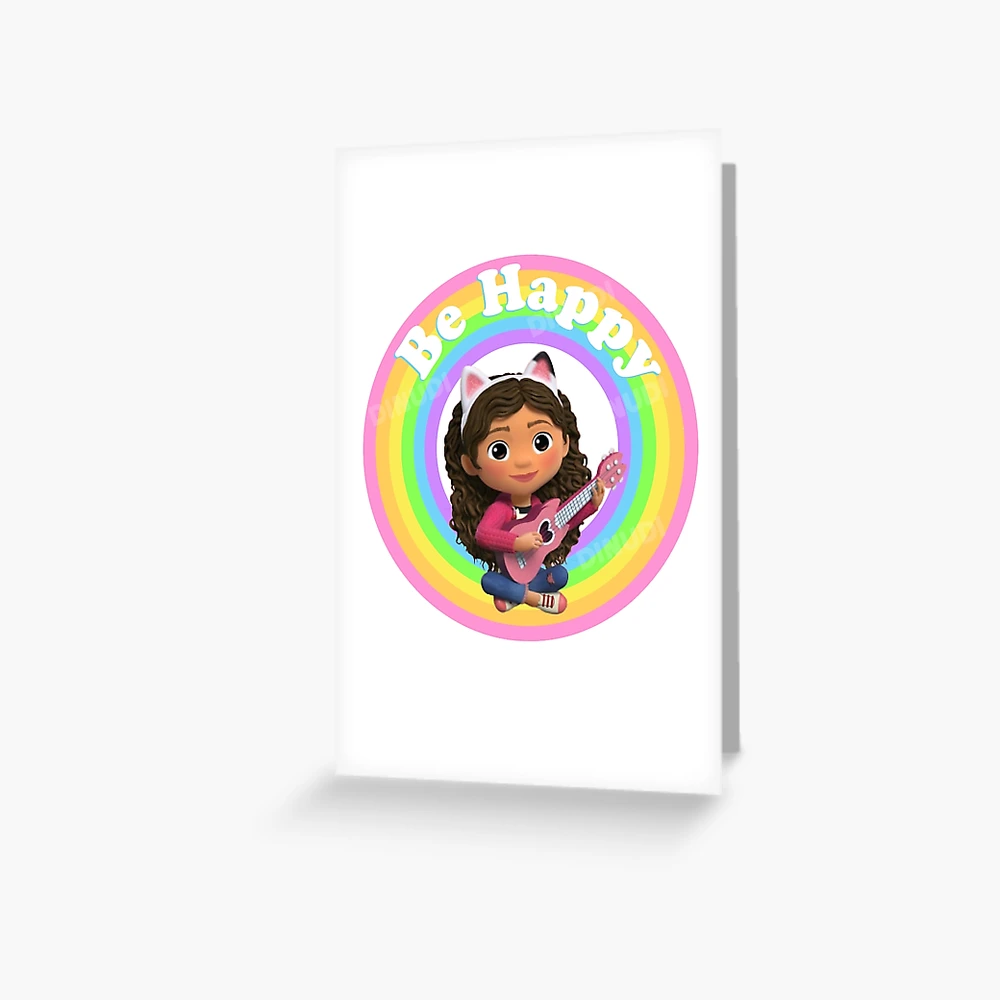 Gabby's Dollhouse - Rainbow, Sprinkle Party Greeting Card for Sale by  Dinudi