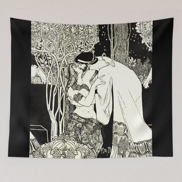 Item preview, HD. The kiss, from The silent song, By Ephraim Moses Lilien (1900) designed and sold by MINDTHECHERRY.