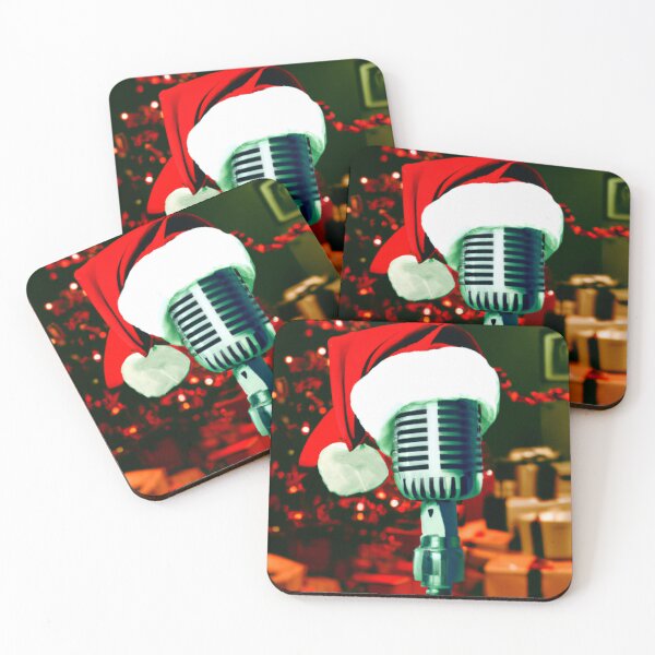 Item preview, Vintage microphone Christmas  designed and sold by fatbanana.