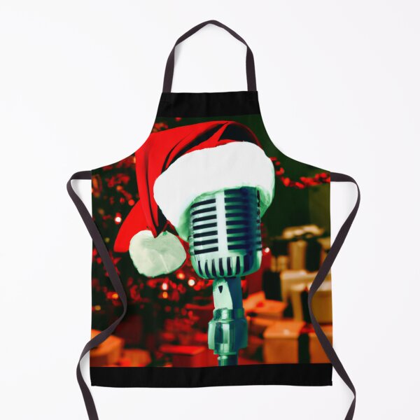 Item preview, Vintage microphone Christmas designed and sold by fatbanana.