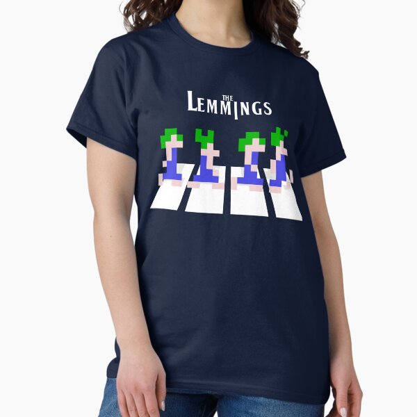 Item preview, Lemmings Abbey Road (The Beatles) designed and sold by ertxyz.