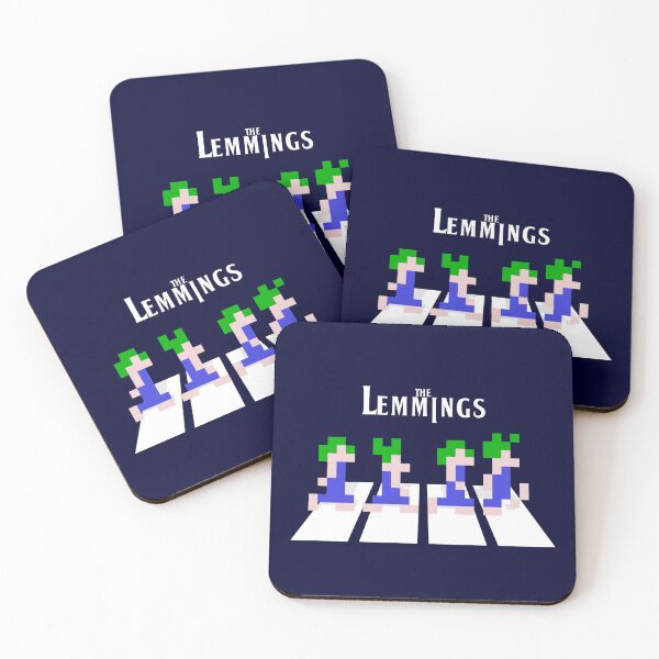 Item preview, Lemmings Abbey Road (The Beatles) designed and sold by ertxyz.