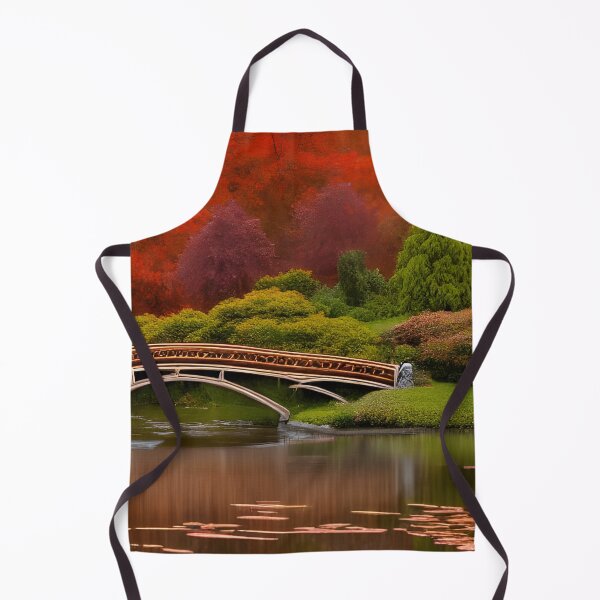 Item preview, Art Nouveau Bridge over Enchanted Garden designed and sold by DreamyEscapism.