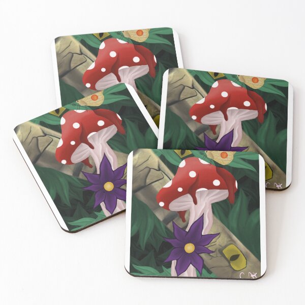 Item preview, Mythical Fantasy Mushroom and Friends designed and sold by SpiritualBean.