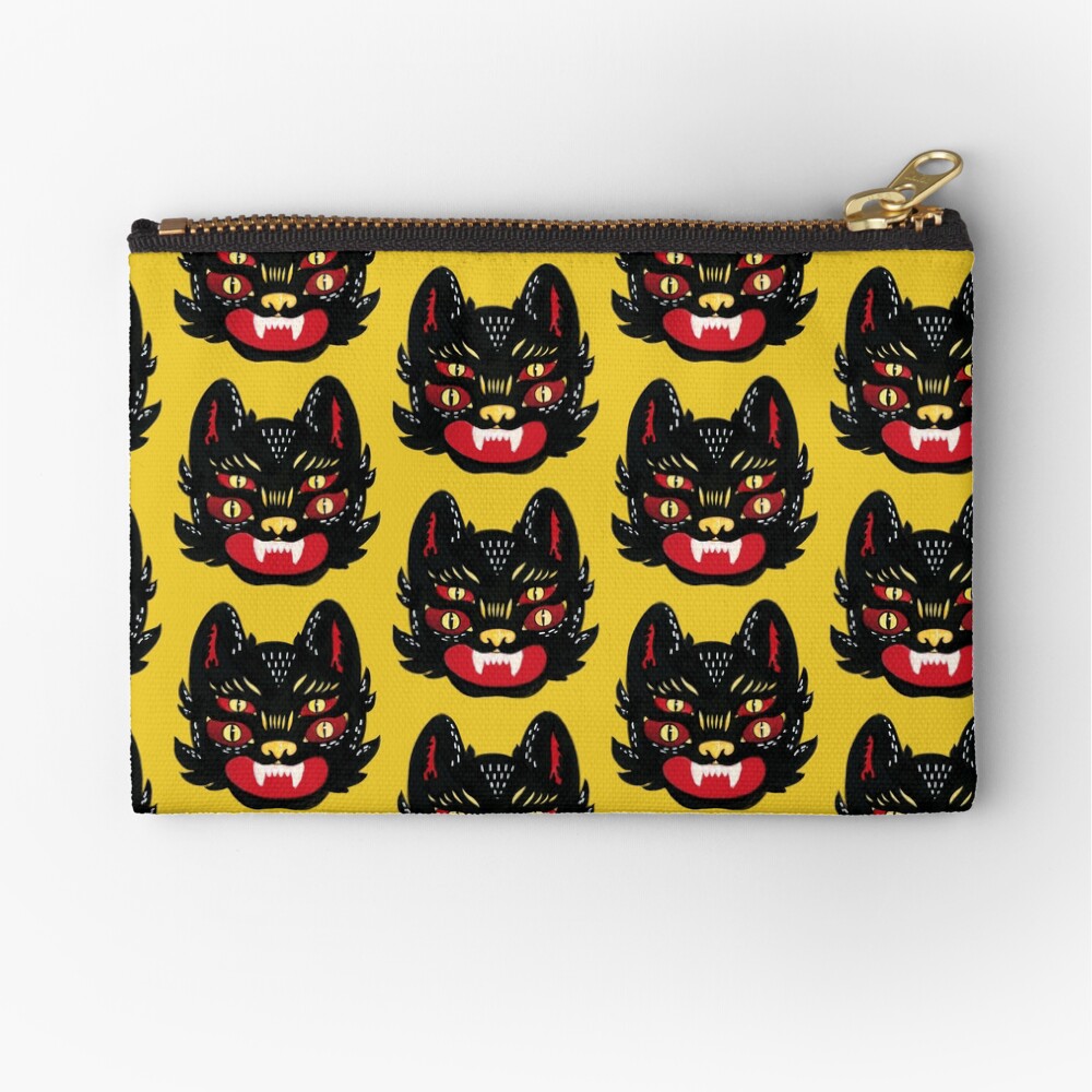 Golden Eyes Zipper Pouch