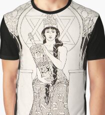 HD The Queen of Sabbath; ,by Ephraim Moses Lilien (1900) Graphic T-Shirt
