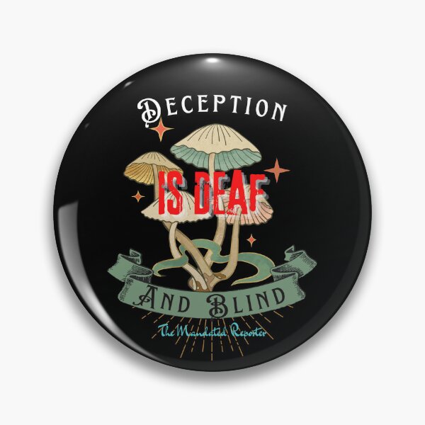 Item preview, Deception is Blind and Deaf (Trippy)- Black designed and sold by TheReporter1.