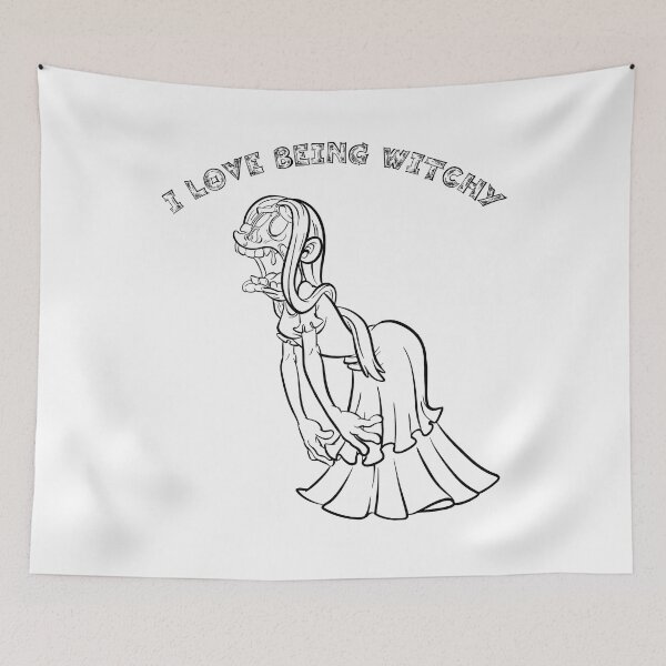 Item preview, I Love Being Witchy Halloween Design designed and sold by netdota.