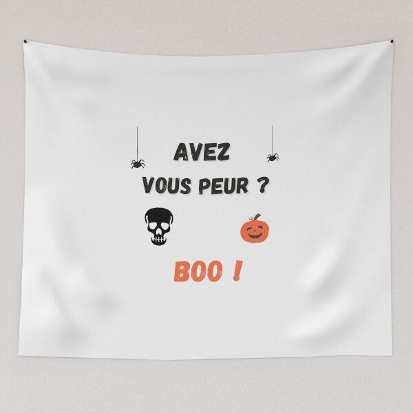 Item preview, are you afraid boo gift halloween designed and sold by Scelai.