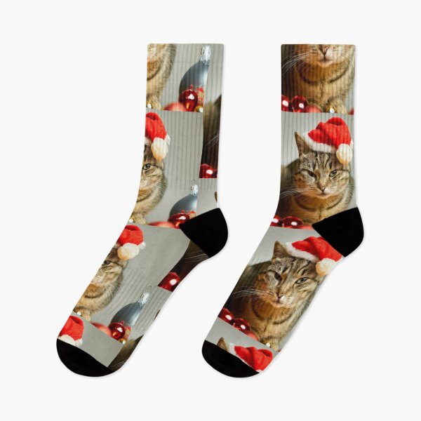 Item preview, Tabby Cat Christmas  designed and sold by fatbanana.