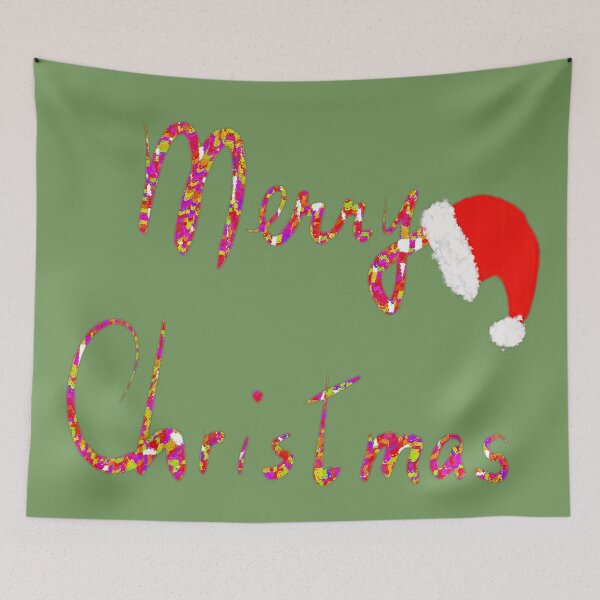 Item preview, Colorful Merry Christmas designed and sold by designs-by-ann.