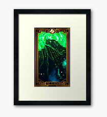Ghostbusters Tarot - The Tower Framed Print