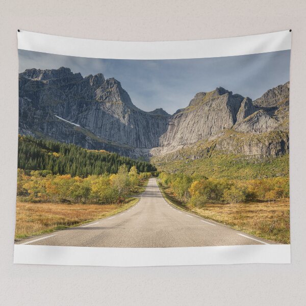 Item preview, Road to the Mountains Lofoten Norway designed and sold by PhotoArt by Joan Carroll.