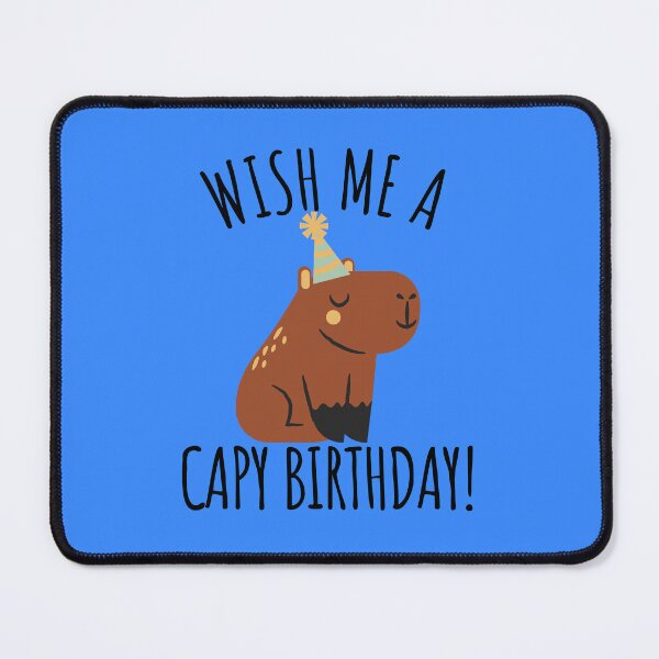 Item preview, Wish Me A Capy Birthday designed and sold by LiToDesignCo.