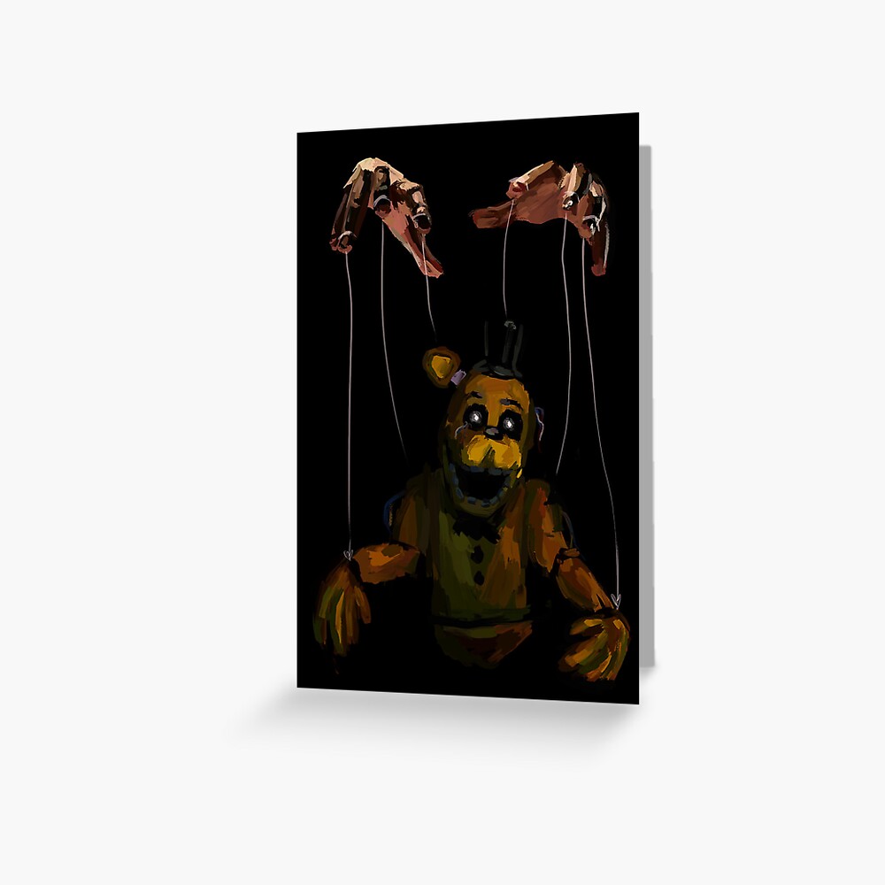 Golden Freddy FNAF 1 Render Sticker by Angel300-LQ