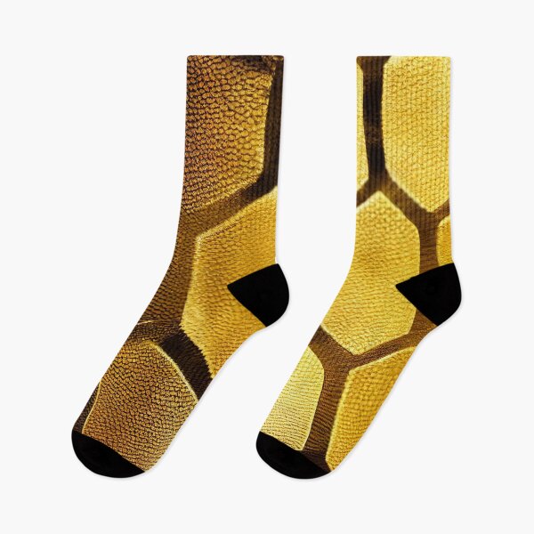 Artikelvorschau,  Futuristische goldene Hexagon-Textur entworfen und verkauft von Stanley de Wekker.
