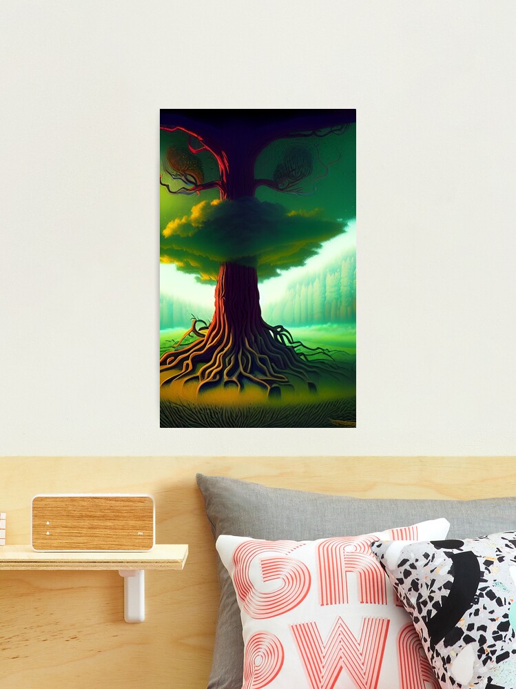 Wise Mystical Tree Christmas meme | Art Board Print