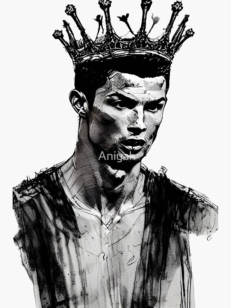 Step by Step How to Draw Cristiano Ronaldo : DrawingTutorials101.com