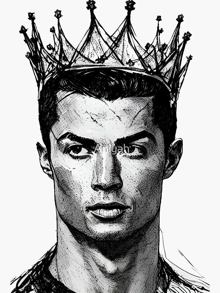 Cristiano Ronaldo Watercolor I' Art Print - Jack Hunter | Art.com