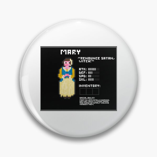 Item preview, Mary video game character designed and sold by RetSanCustomer.