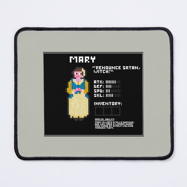 Item preview, Mary video game character designed and sold by RetSanCustomer.