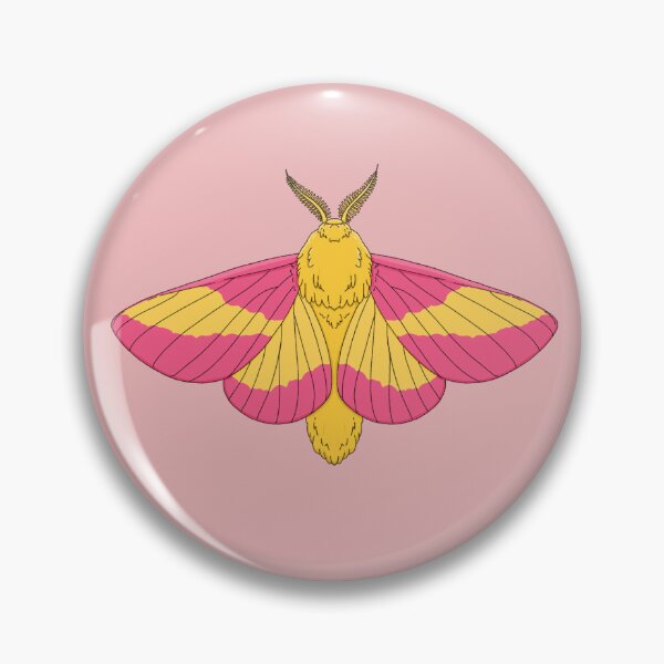 Item preview, Rosy Maple Moth designed and sold by ensdraws.