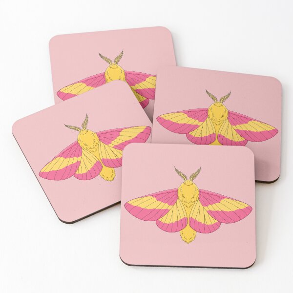 Item preview, Rosy Maple Moth designed and sold by ensdraws.