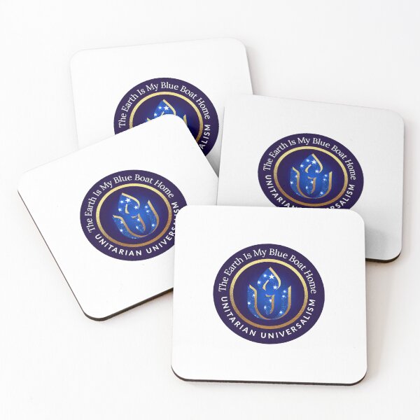 Item preview, The earth is my blue boat home Unitarian Universalism  designed and sold by KCAbdelnour.
