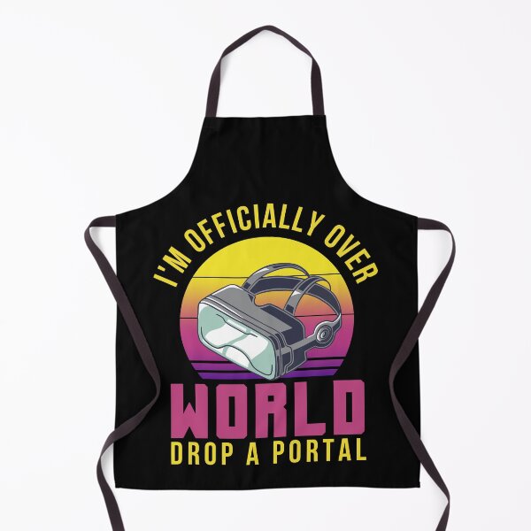 Item preview, Portal Hopping Vr Worlds VR Headset For Metaverse designed and sold by DadJokeDescript.