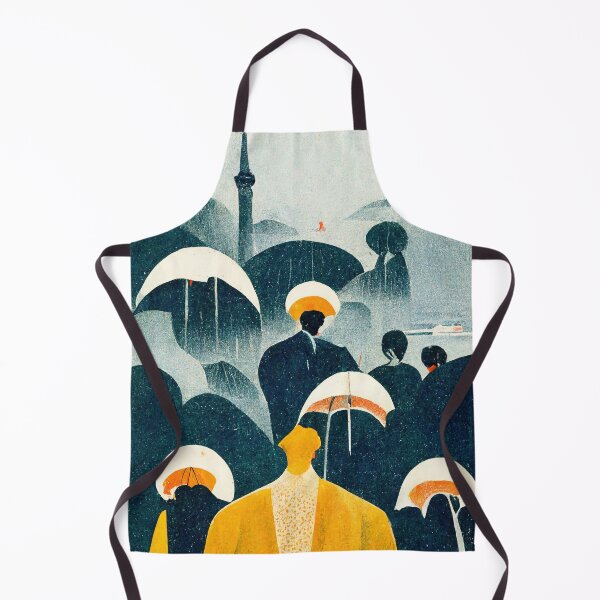 Artikelvorschau, Rainy Days III - Vintage-Grafikstil entworfen und verkauft von NickMateo.