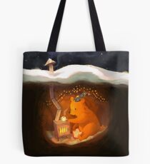 Bolsa de tela Tejados Nevado