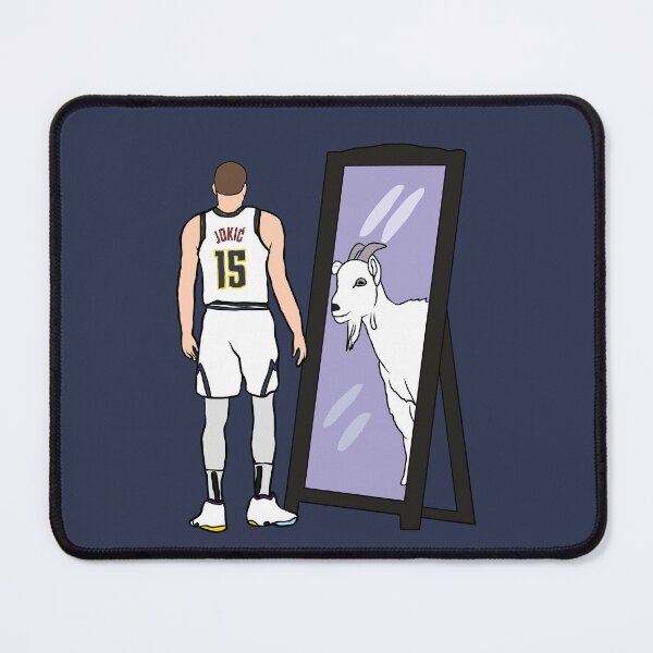 Item preview, Nikola Jokic Mirror GOAT designed and sold by RatTrapTees.