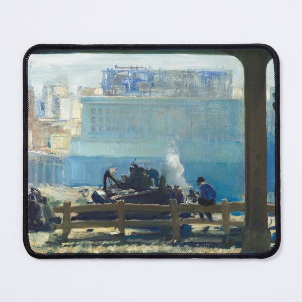 Item preview, mañana azul | fuelle de george | 1909 Arte americano de la ciudad de Nueva York designed and sold by CJET.