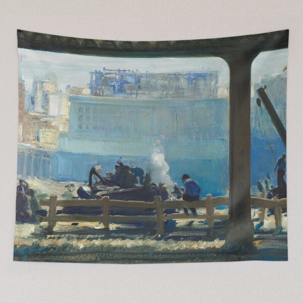 Item preview, Blue Morning | George Bellows | 1909 New York City American Art designed and sold by CJET.