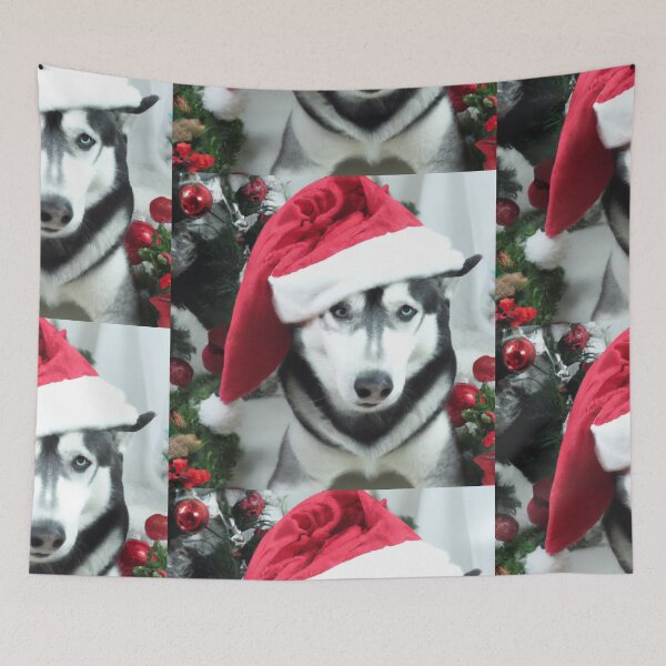 Item preview, Husky Christmas designed and sold by fatbanana.