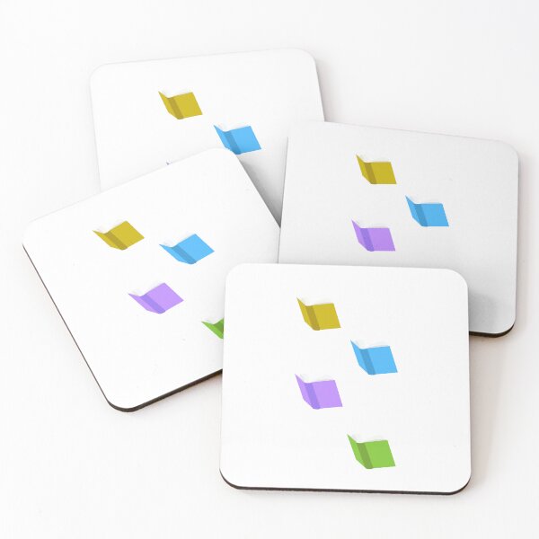 Item preview, Book Lovers 4 Pack: Yellow, Blue, Purple, Green designed and sold by edcullenrx.