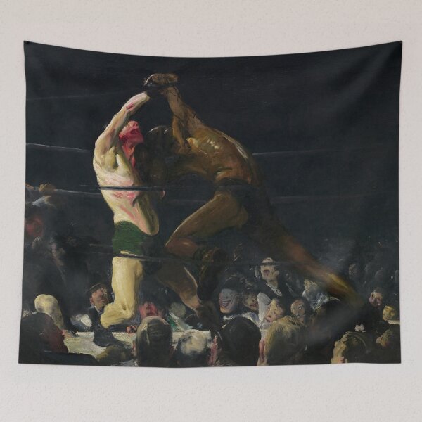 Item preview, Both Members of This Club | George Bellows | 1909 American Boxing Art designed and sold by CJET.