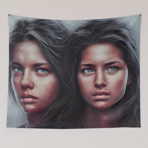 Item preview, Sisters artwork #1 designed and sold by bthomsin.