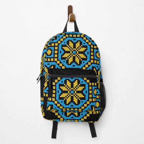 Item preview, Vyshyvanka - Blue and Yellow Flowers designed and sold by gracefullizard.