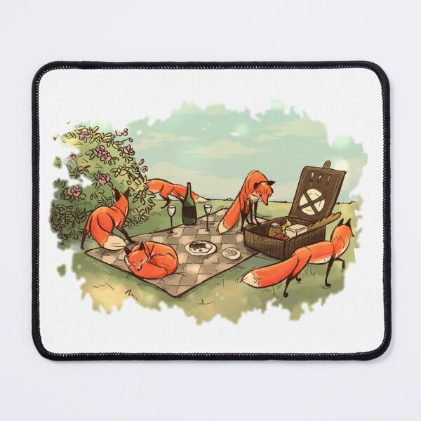 Item preview, Fox Picnic designed and sold by actualfoxesart.