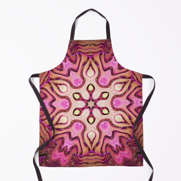 Item preview, Boho Vibes Abstract Kaleidoscope Maximalism Hippie Style Eclectic Mix of Lilac Pink Cream 9 of 16 designed and sold by Beachy.