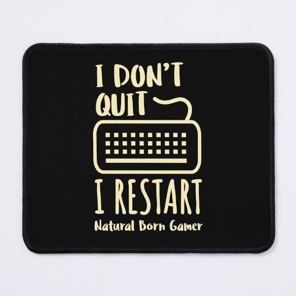 Item preview, Funny Gamers Quote designed and sold by ArtGraffita.