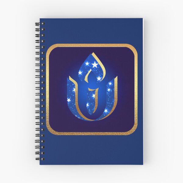 Item preview, Gold and Blue star chalice Unitarian Universalism  designed and sold by KCAbdelnour.