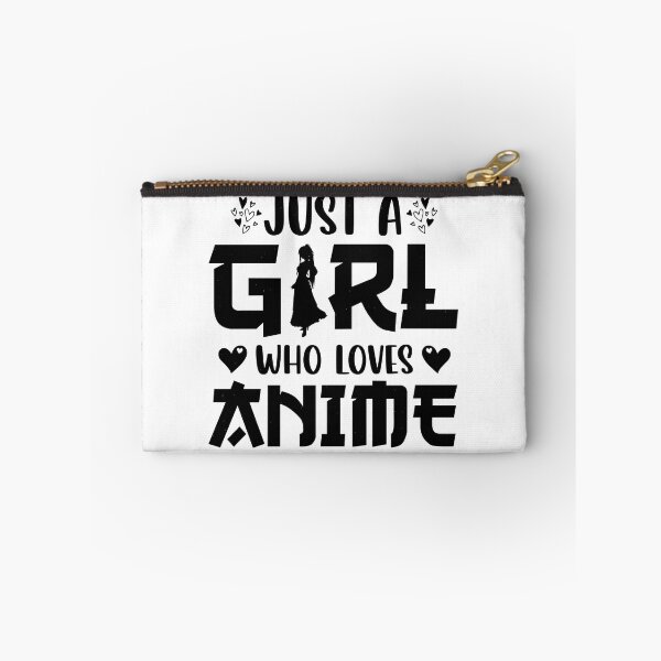 Item preview, Just a Girl Who Love Anime Black Best Gifts For Anime and Manga Lover designed and sold by TajfunX.